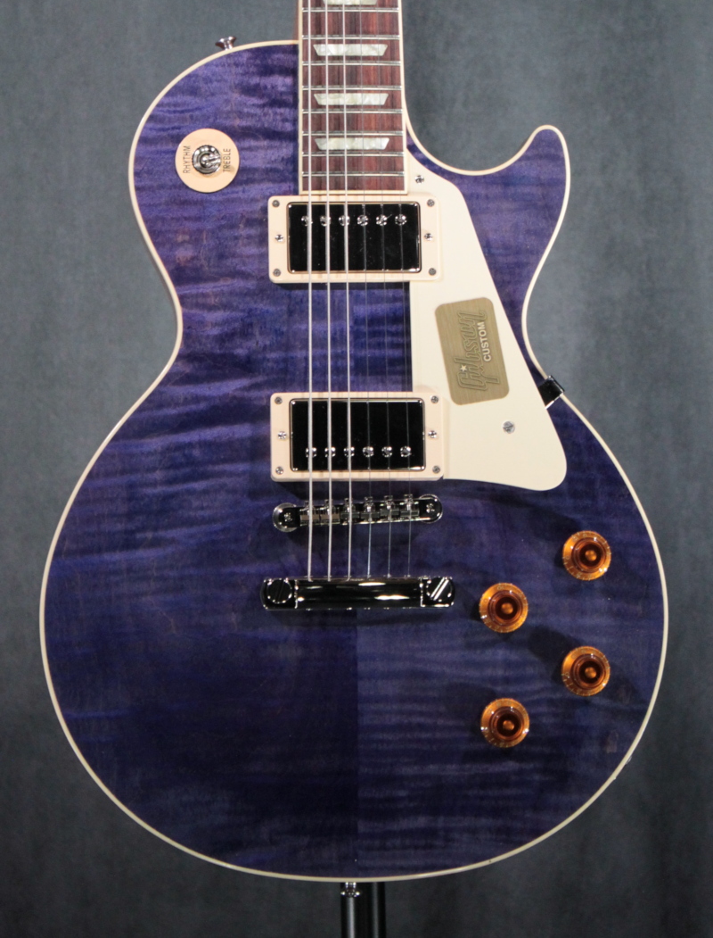 Gibson Custom Shop Modern Les Paul Standard Ltd - Trans Purple - Long 